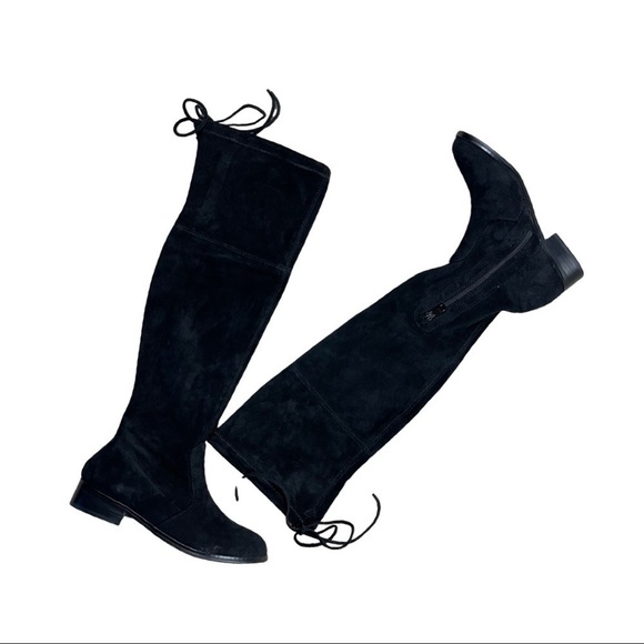 Very Volatile Textile Over The Knee Boots NWOB - Picture 9 of 10